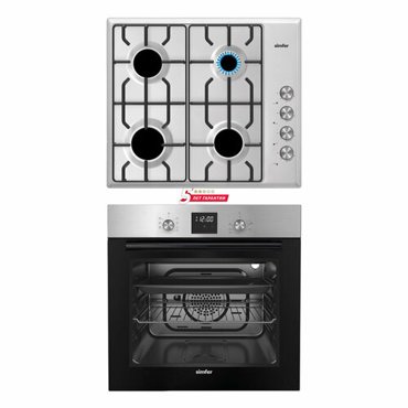 Комплект встраиваемой техники Simfer S66M471 серебристый 47490₽