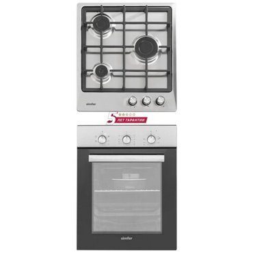 Комплект встраиваемой техники Simfer S46M416 нержавеющая стальчерный 42990₽