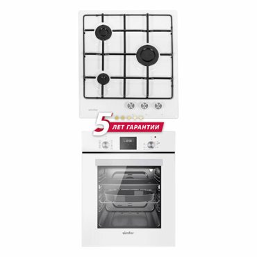 Комплект встраиваемой бытовой техники Simfer S49W470 варочная панель и духовой шкаф 48850₽