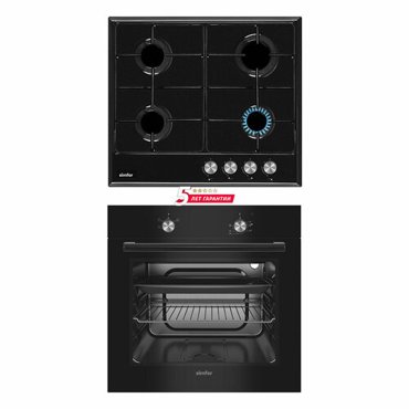 Комплект встраиваемой техники Simfer S64B401 чёрный 32280₽