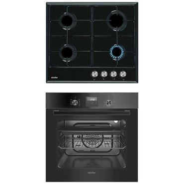 Комплект встраиваемой бытовой техники Simfer S66B401 варочная панель и духовой шкаф 28020₽