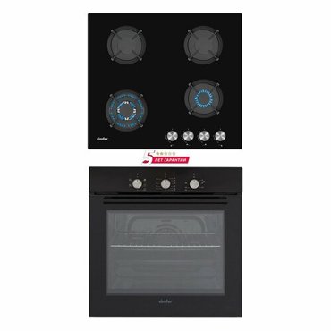 Комплект встраиваемой техники Simfer S68B571 чёрный 41957₽