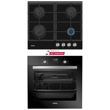 Комплект встраиваемой техники Simfer S68S516 черный 64080₽