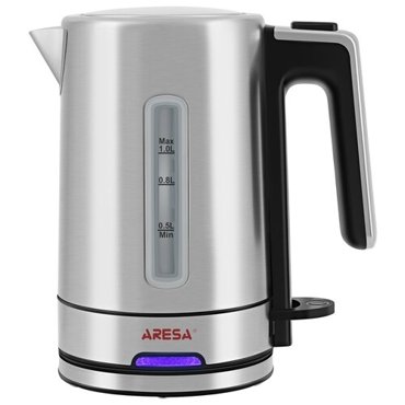 Купить Чайник ARESA AR-3466, серебристый - цена: 2899 ₽, характеристики ...