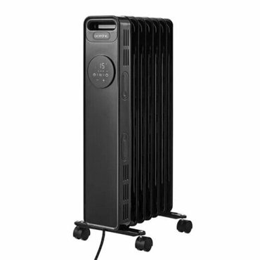 Elektrischer lbadheizer 1500W OCEANIC - 3 Leistungen - Elektronischer Thermostat - Fernbedienung - Mobil - Schwarz 14922₽