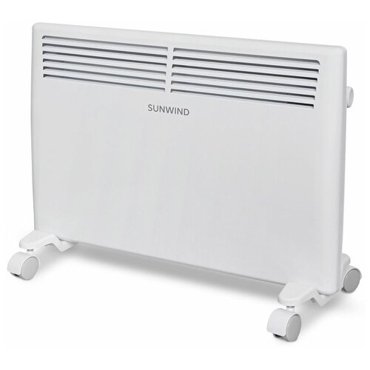 Конвектор SunWind SCH5115 1500Вт с терморегулятором белый 4190₽