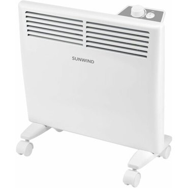 Конвектор SunWind SCH6115 1500Вт с терморегулятором белый 6479₽