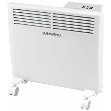 Конвектор SunWind SCH7010 1000Вт с терморегулятором белый 6088₽