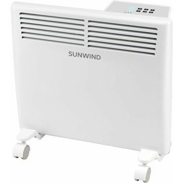 Конвектор SunWind SCH7015 1500Вт с терморегулятором белый 6500₽