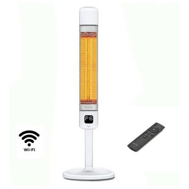 Напольный инфракрасный карбоновый обогреватель с WI-FI модулем Luxeva SMART 2500-FR white 46695₽