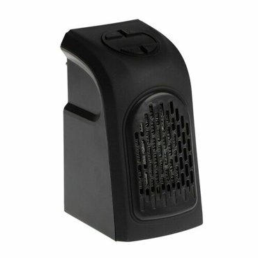 Портативный обогреватель Luazon LTO-02 400Вт 23 м 2 режима чёрный от сети 1807₽