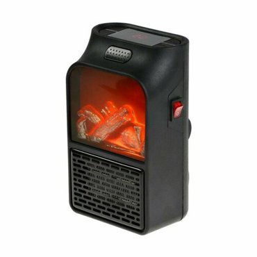 Портативный обогреватель Luazon LTO-09 500Вт 23 м 2 режима чёрный евровилка 1797₽