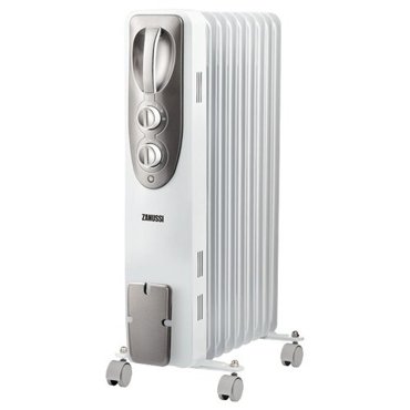 Масляный обогреватель Zanussi Espressione ZOHES-09WN 2000W 4670₽