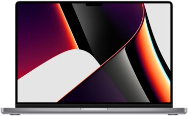 162 Ноутбук Apple Macbook Pro Late 2021 34562234 Apple M1 Pro RAM 16 ГБ DDR SSD 1 ТБ Apple graphics 16-core macOS серый космос 374220₽