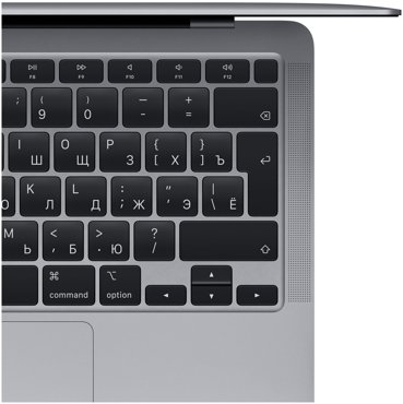133 Ноутбук Apple MacBook Air 13 Late 2020 2560x1600 Apple M1 32 ГГц RAM 8 ГБ DDR4 SSD 256 ГБ Apple graphics 7-core macOS MGN63DA серый космос фото 3 64744₽