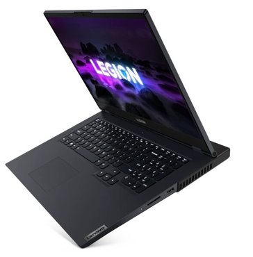 173 Ноутбук Lenovo Legion 5 17 1920x1080 AMD Ryzen 7 5800H 32 ГГц RAM 16 ГБ DDR4 SSD 512 ГБ NVIDIA GeForce RTX 3050 DOS 82K00006RK фантомный синий фото 3 149103₽