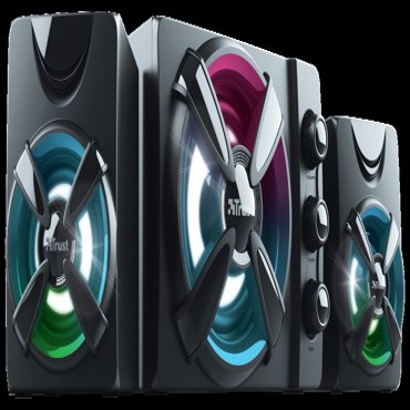 Компьютерные колонки Trust Ziva RGB игровая акустическая система 21 23644 2442₽