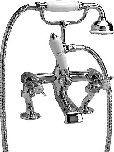 Смеситель DevonDevon Coventry MARF20BCR на борт ванны 189385₽