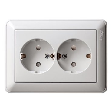 Розетка сз со шторками Systeme Electric WESSEN 59 RS16-255-18 375₽