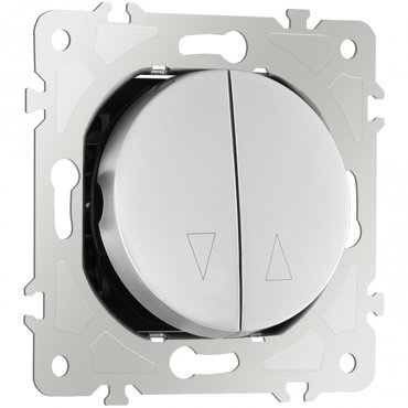 Выключатель для жалюзи Arte Milano 20238-2silver 252₽