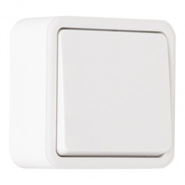 Выключатель одноклавишный проходной Arte Milano 31032-1white 266₽