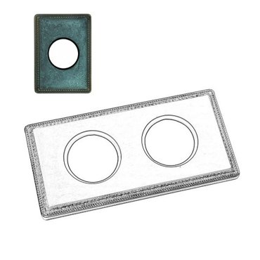 Рамка на 2 поста Fontini VENEZIA 39802622 5979₽