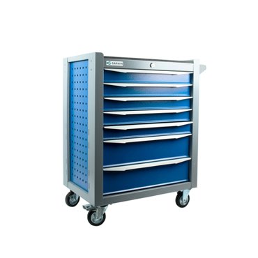 GARWIN 001017-5005-7035 Тележка инструментальная серии Standart 7 полочная сине-серая 30680₽