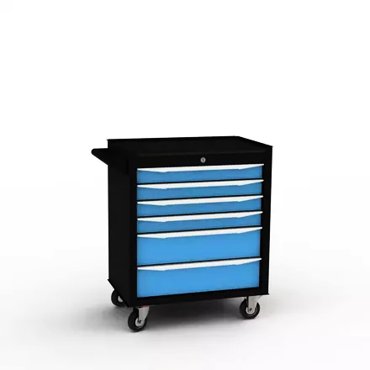 GARWIN PRO TEL-GE-6-B Тележка инструментальная 6 полочная GARWIN ECO синяя 21980₽