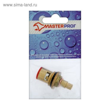 Кран-букса MasterProf 12 75 х 15 мм керамика с метрической резьбой под крест 117₽