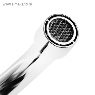 Моносмеситель Accoona A4786-1 с гайкой силумин хром 765₽