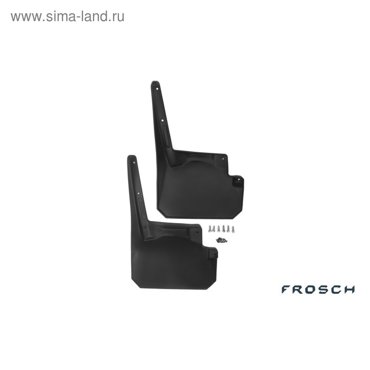 Брызговики передние JEEP Wrangler 2 4 двери s 2007-2016 2 шт полиуретан 1534₽