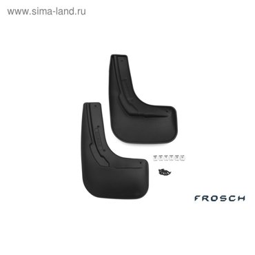 Брызговики задние для Volkswagen Polo 2015-2020 седан в пакете набор 2 шт 1075₽