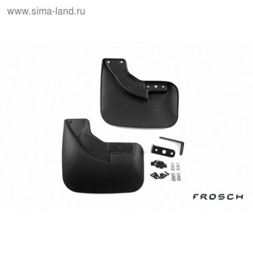 Брызговики задние Ford TRANSIT 2014-2016 фург 2 шт полиуретан 1075₽