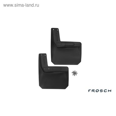 Брызговики задние JEEP Wrangler 2 4 двери s 2007-2016 2 шт полиуретан 1653₽