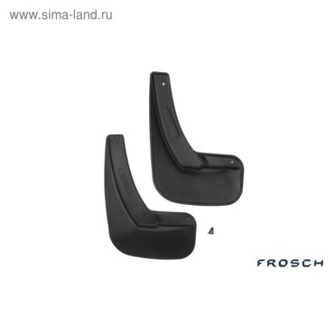 Брызговики задние Renault Sandero Stepway 2010-2014 2 шт полиуретан 1075₽