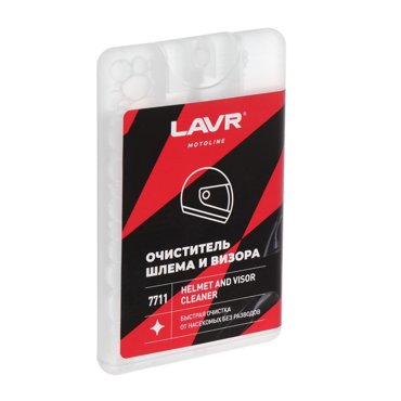 Очиститель шлема и визора LAVR MOTO 20 мл Ln7711 115₽