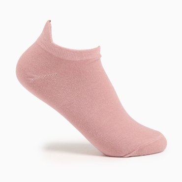 Носки женские укороченные цвет розовый размер 36-40 83₽