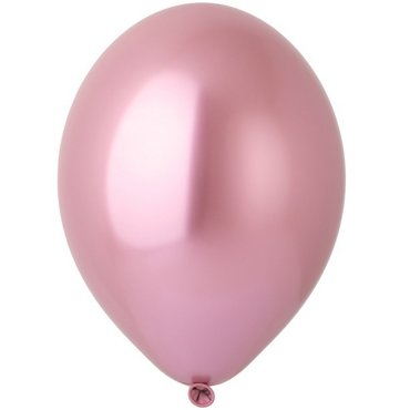 Шар латексный 14 хром Glossy розовый набор 50 шт 1050₽