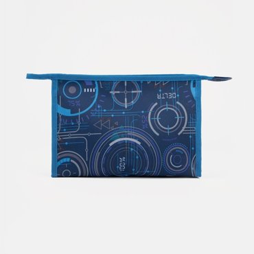 Косметичка на молнии цвет синий 149₽