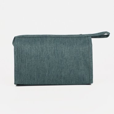Косметичка на молнии цвет зелёный 175₽