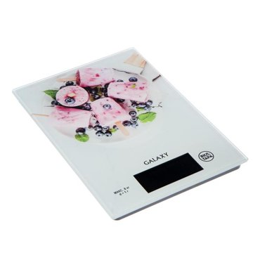 Весы кухонные Galaxy GL 2810 электронные до 8 кг стекло 681₽