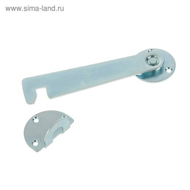 Крючок дверной КД левый покрытие цинк 44₽