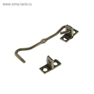 Крючок ветровой мод107-1 цвет бронза 39₽