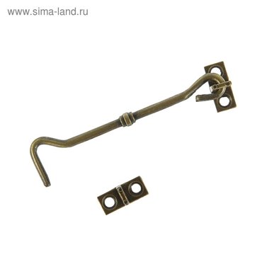 Крючок ветровой мод107-2 цвет бронза 74₽