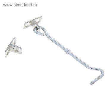 Крючок ветровой мод107-2 цвет хром 61₽