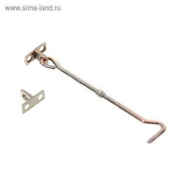 Крючок ветровой мод107-3 цвет медь 43₽