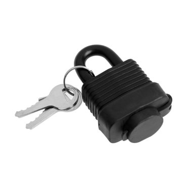 Замок навесной LOCKLAND 30 мм влагозащищенный короткая дужка 2 ключа цвет черный 239₽