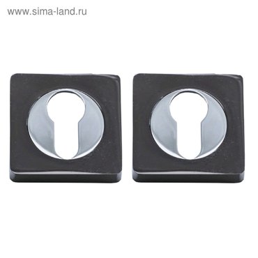 Накладка дверная MARLOK A52-CL цвет черный никельхром 364₽