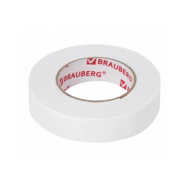 Лента двухсторонняя Brauberg 606418 вспененная основа 1 мм 15 мм х 2 м 73₽