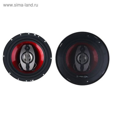 Акустическая система Ural AS-C1647 Red 165 см 140 Вт набор 2 шт 2535₽